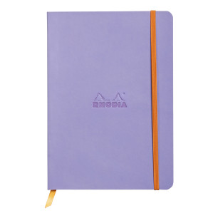 Rhodia Softcover Notebook - A5 - Iris - Dotted